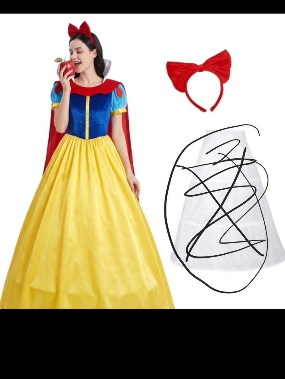 Classic Deluxe Lolita Costume Fairytale Dress Role Cosplay for Adults Princess
